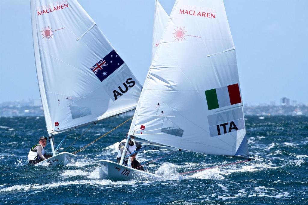 Mens Laser Radial- Aon Youth Worlds 2016, Torbay, Auckland, New Zealand © Richard Gladwell www.photosport.co.nz